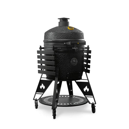 GRLLR Ember Pro | Matte Black including Trolley | GR - 24 - EMB - PR - CB - Kamado's - GR - 24 - EMB - PR - CB - GardenHearth