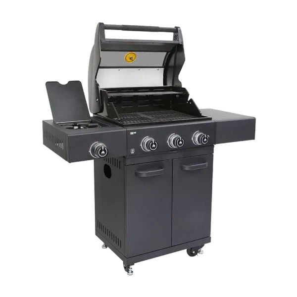 GRLLR Prime G3S 3 Burner Gas Barbecue with Side Burner | GR - 24 - G3S - Gas BBQs - GR - 24 - G3S - GardenHearth