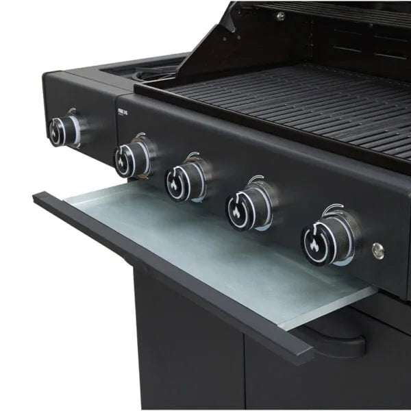 GRLLR Prime G4S 4 Burner Gas Barbecue with Side Burner | GR - 24 - G4S - Gas BBQs - GR - 24 - G4S - GardenHearth