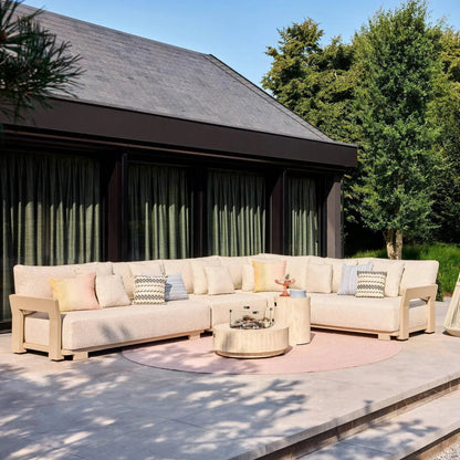 Happy Cocooning Estate Round 76 Gas Fire Pit Table | HCEST76