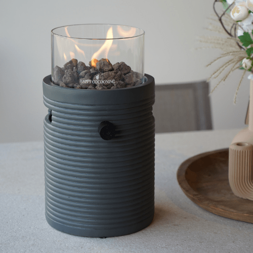 Happy Cocooning Lumi Groove Tabletop Gas Fireplace | HCLUMGR