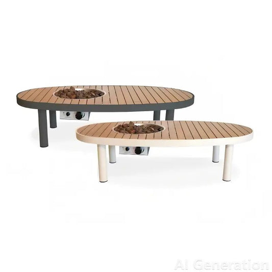 Happy Cocooning Riviera 140 Gas Fire Pit Table | HCRIV140
