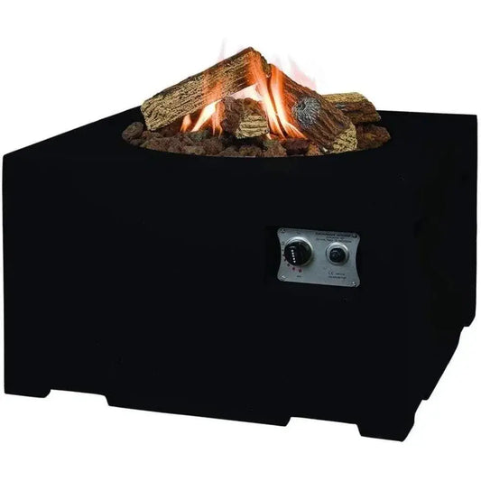 Happy Cocooning Square Gas Fire Pit (Black SRS6504Z / Anthracite SRS6504A)