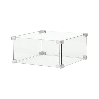 Happy Cocooning Glass Screens – Windscreens for Fire Pit Tables