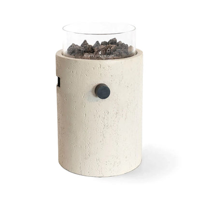 Happy Cocooning Lumi Stone Tabletop Gas Fireplace | HCLUMTR-04