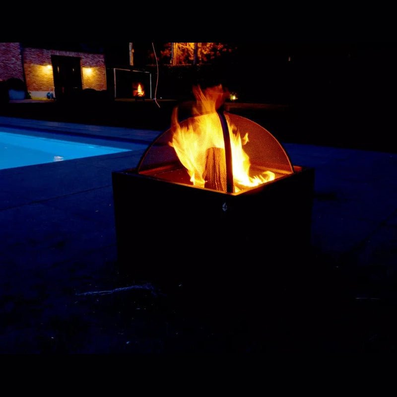 HEAT 3 in 1 Firepit (Firepit + BBQ + Side Table) | FP.004 - Fire Pits, Fireplaces, Heating