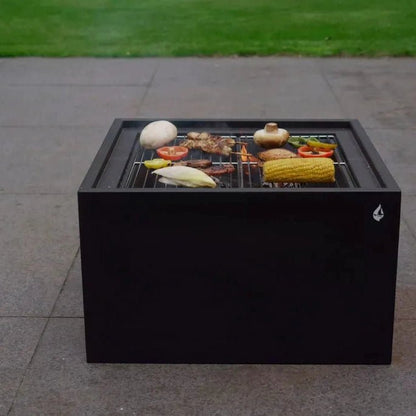 HEAT 3 in 1 Firepit (Firepit + BBQ + Side Table) | FP.004 - Fire Pits, Fireplaces, Heating