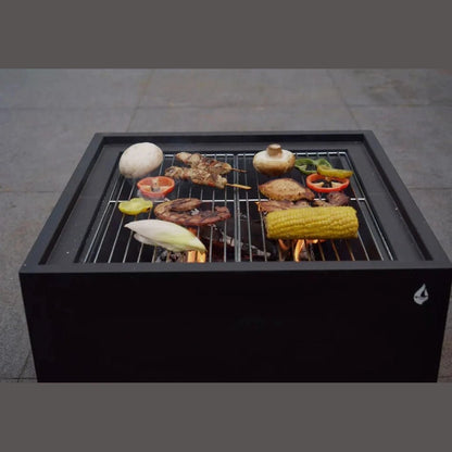 HEAT 3 in 1 Firepit (Firepit + BBQ + Side Table) | FP.004 - Fire Pits, Fireplaces, Heating