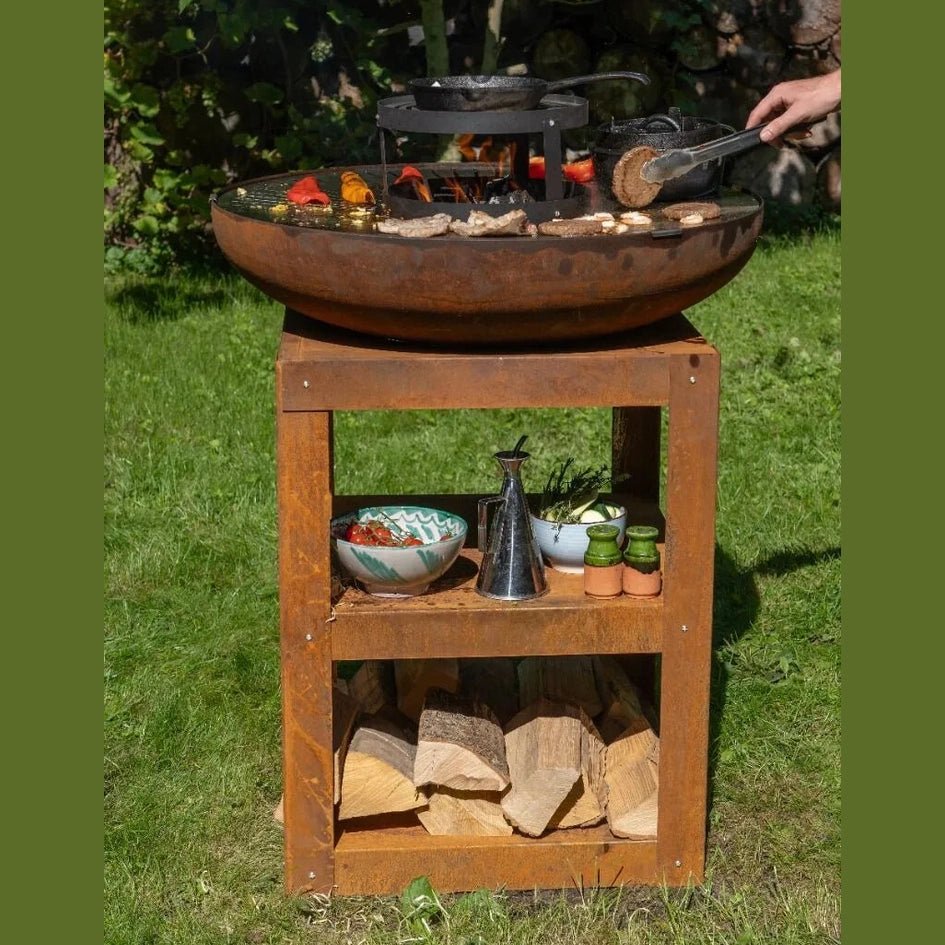 HEAT Bakka BBQ Fire Pit with Plancha Grill | HBBQ.002 - BBQs & Grills