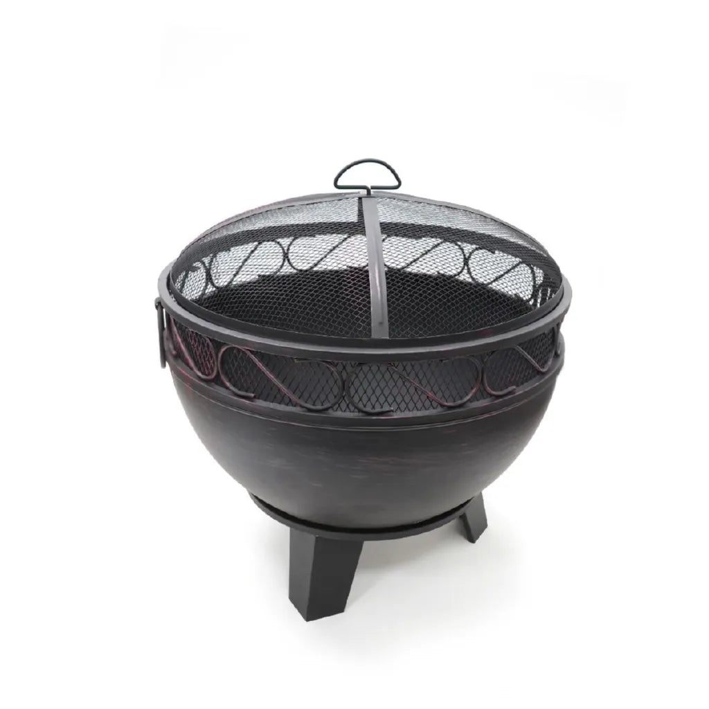 HEAT Boble Firepit 60 cm with Spark Screen | FB.022 - Fire Pits, Fireplaces, Heating