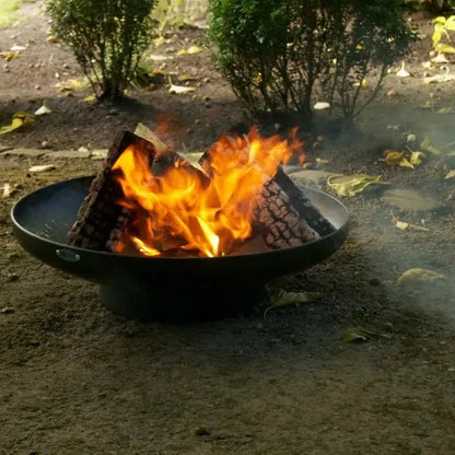HEAT Fire Bowl Classic in black or corten steel (60, 80, 90cm) - Fire Pits, Fireplaces, Heating
