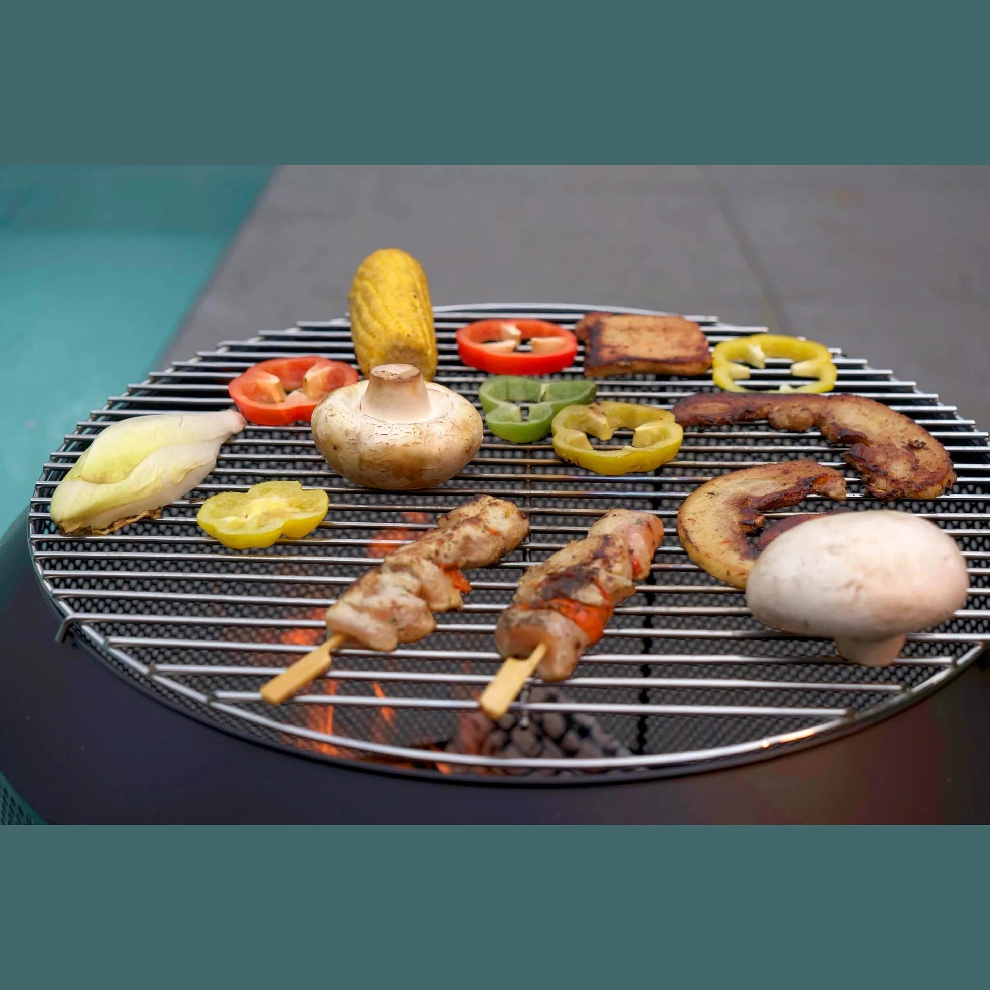 HEAT Fire Drum - Fire Basket with Grill | FP.006 - Fire Pits, Fireplaces, Heating