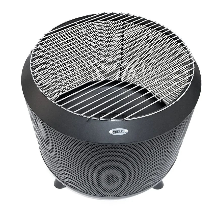 HEAT Fire Drum - Fire Basket with Grill | FP.006 - Fire Pits, Fireplaces, Heating