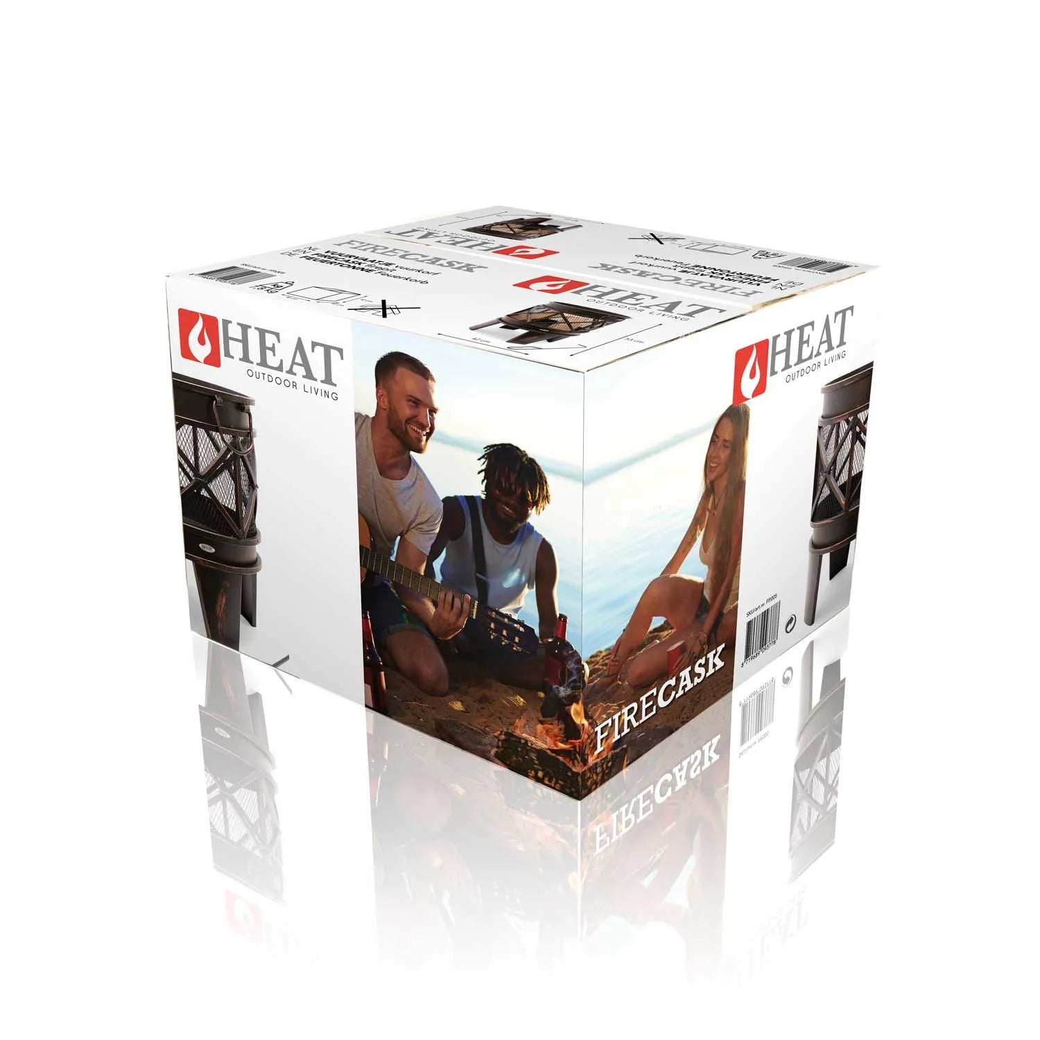 HEAT Firecask Fire Basket | FP.005 - Fire Pits, Fireplaces, Heating