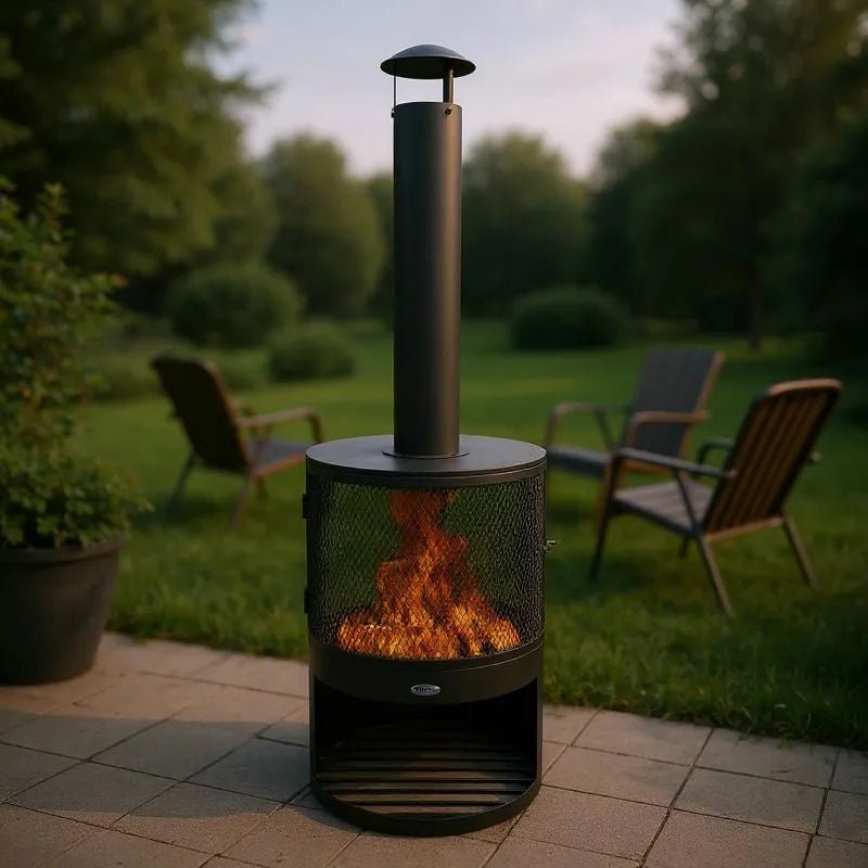 HEAT Hamar Outdoor Fireplace | CH.007 - Fire Pits, Fireplaces, Heating