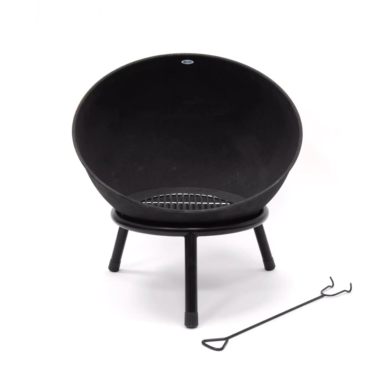 HEAT Kappa Fire Pit (Black or Rust) - Fire Pits, Fireplaces, Heating