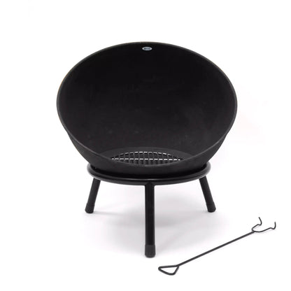 HEAT Kappa Fire Pit (Black or Rust) - Fire Pits, Fireplaces, Heating