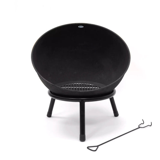 HEAT Kappa Fire Pit (Black or Rust) - Fire Pits, Fireplaces, Heating