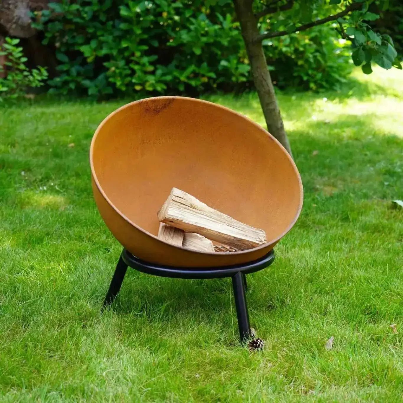 HEAT Kappa Fire Pit (Black or Rust)