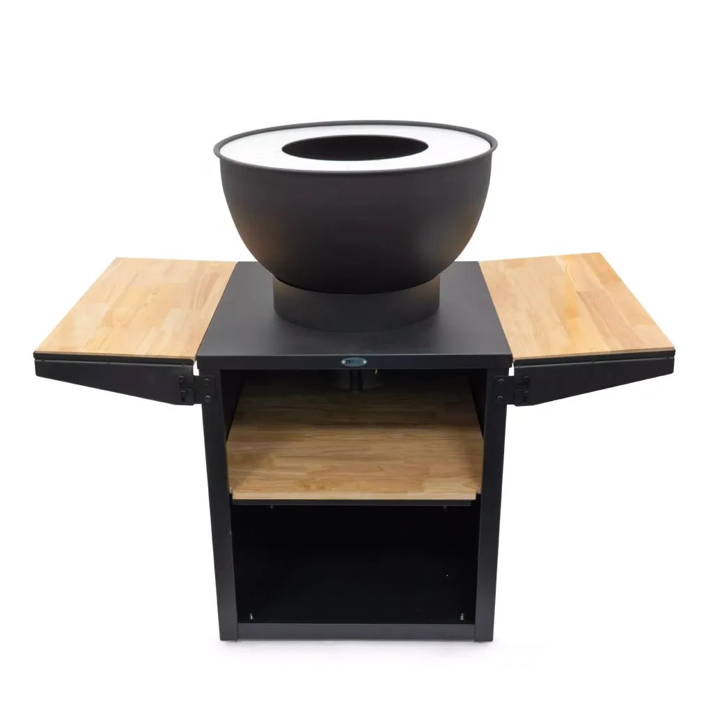 HEAT Kjok Outdoor Kitchen (Black or Rust) - Outdoor Kitchens