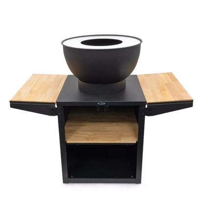 HEAT Kjok Outdoor Kitchen (Black or Rust) - Outdoor Kitchens