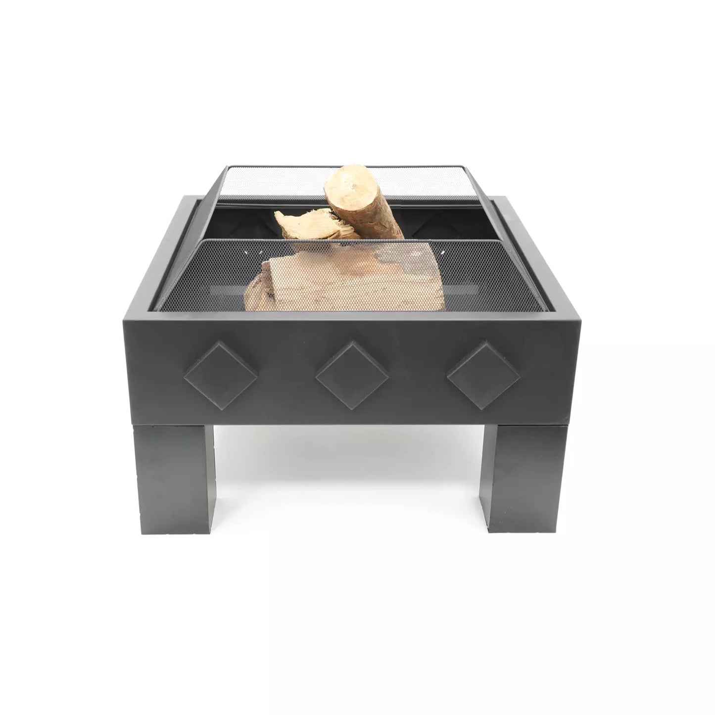 HEAT Kvadrat Square Garden Fire Pit | FB.021 - Fire Pits, Fireplaces, Heating