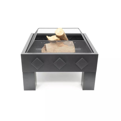 HEAT Kvadrat Square Garden Fire Pit | FB.021 - Fire Pits, Fireplaces, Heating