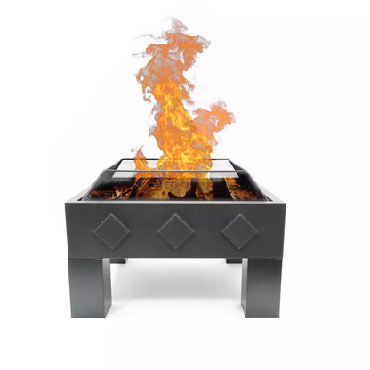 HEAT Kvadrat Square Garden Fire Pit | FB.021 - Fire Pits, Fireplaces, Heating