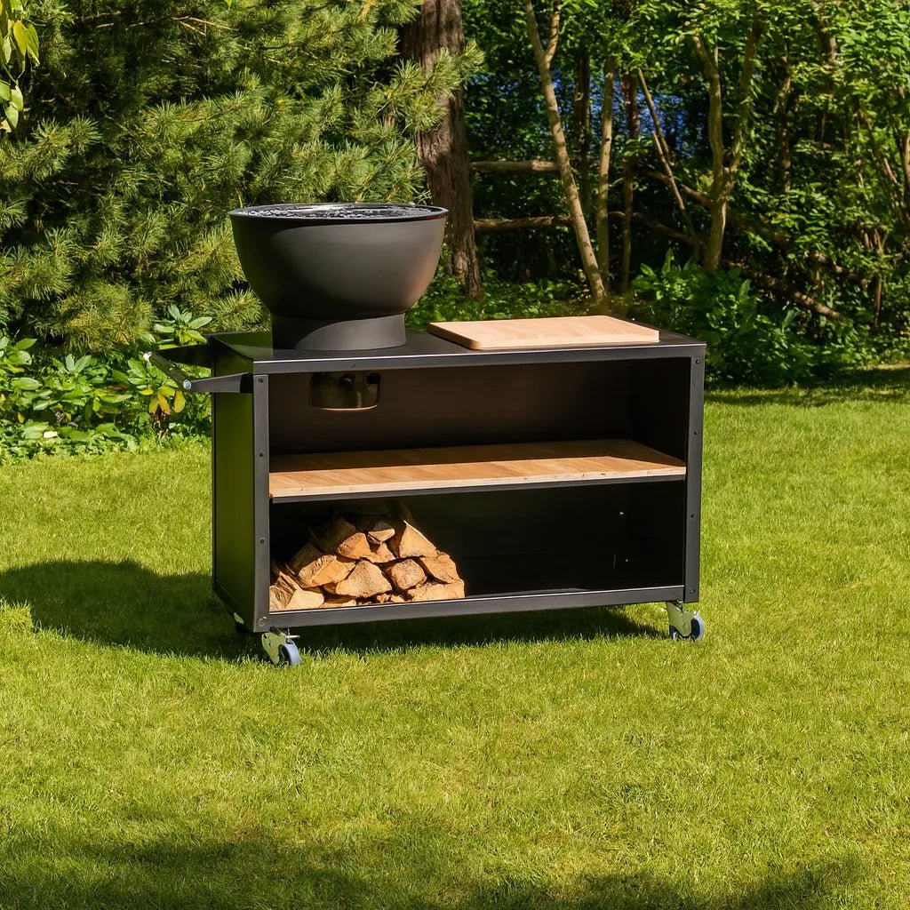 HEAT Trolle Outdoor Kitchen (Black or Rust) - Outdoor Kitchens