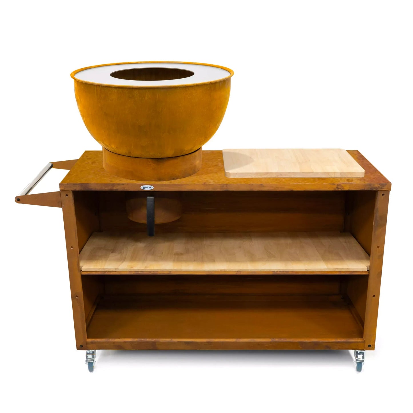 HEAT Trolle Outdoor Kitchen (Black or Rust) - Outdoor Kitchens