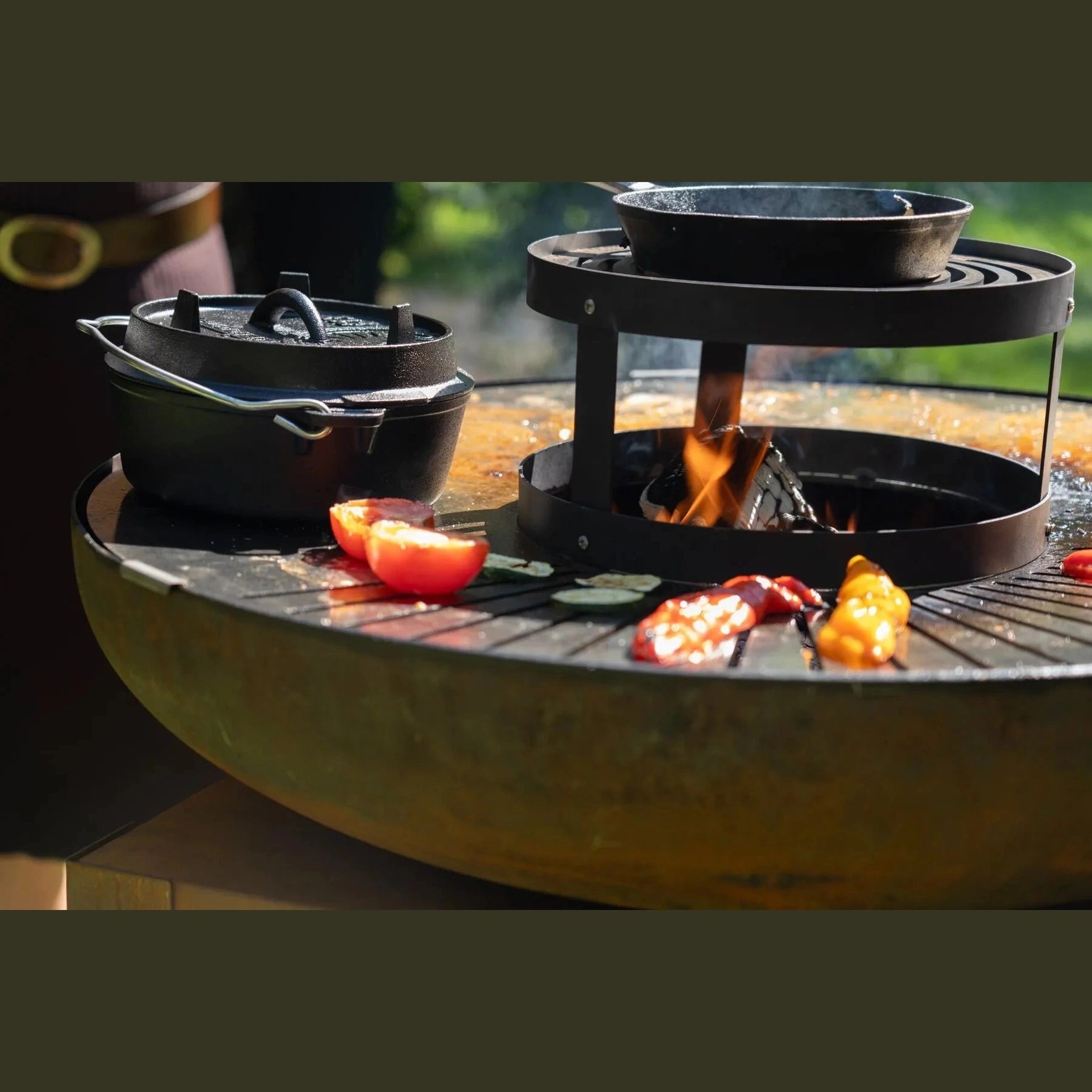 HEAT Turret Grill for Bakka BBQ | HBBQ.002A - Accessories