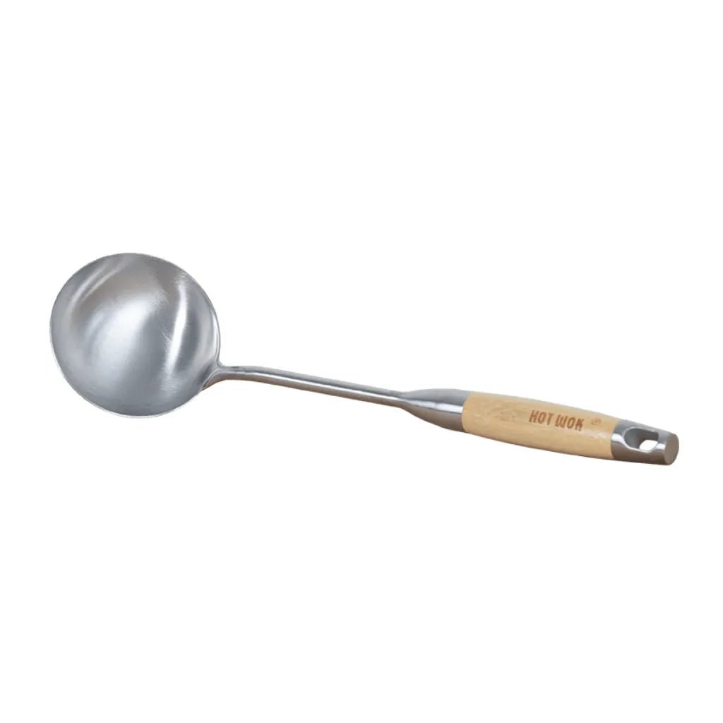 HOT WOK Ladle – Stainless Steel with Bamboo Handle | HW6011 - Accessories