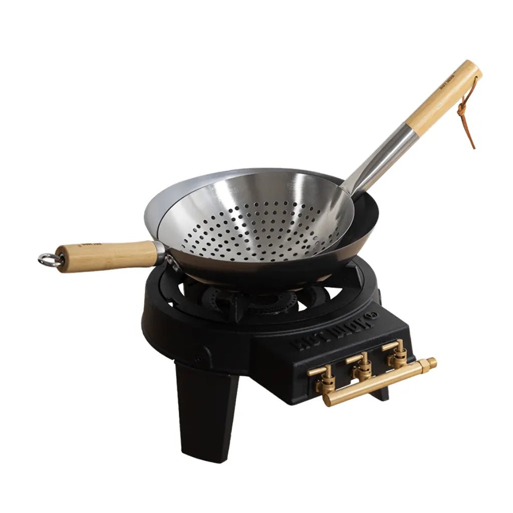 HOT WOK Sieve – Stainless Steel with Bamboo Handle | HW6012 - Accessories