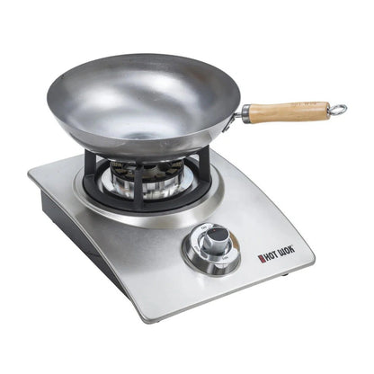 HOT WOK Silver Line – 4.5 kW Exclusive Wok Burner and Gas Stove | HW2113 - WOK - HW2113 - GardenHearth