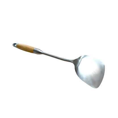 HOT WOK Spatula – Stainless Steel with Bamboo Handle | HW6010 - Accessories