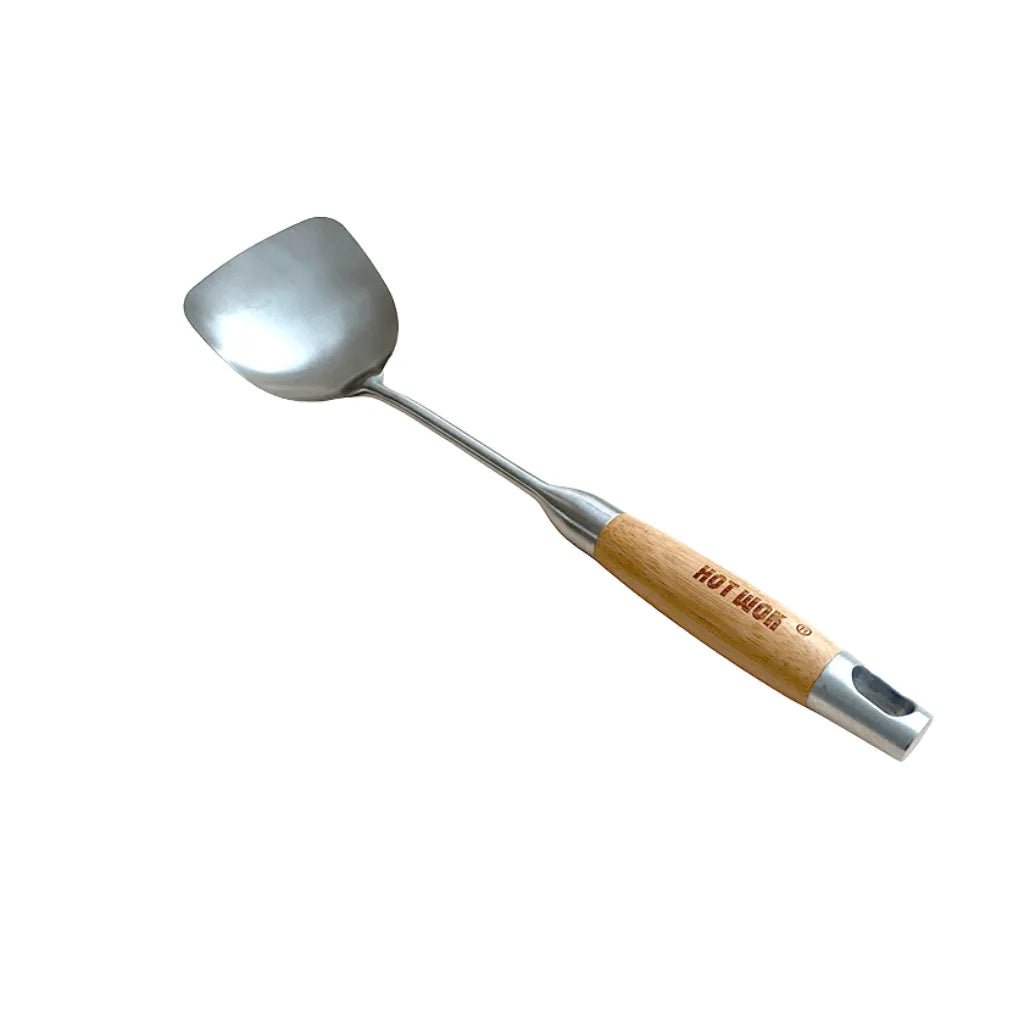 HOT WOK Spatula – Stainless Steel with Bamboo Handle | HW6010 - Accessories