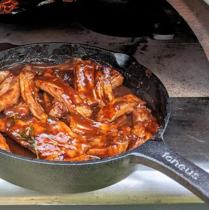 Igneus 3‑Part Cast Iron Pan Set | Pizza Oven Cooking Essentials
