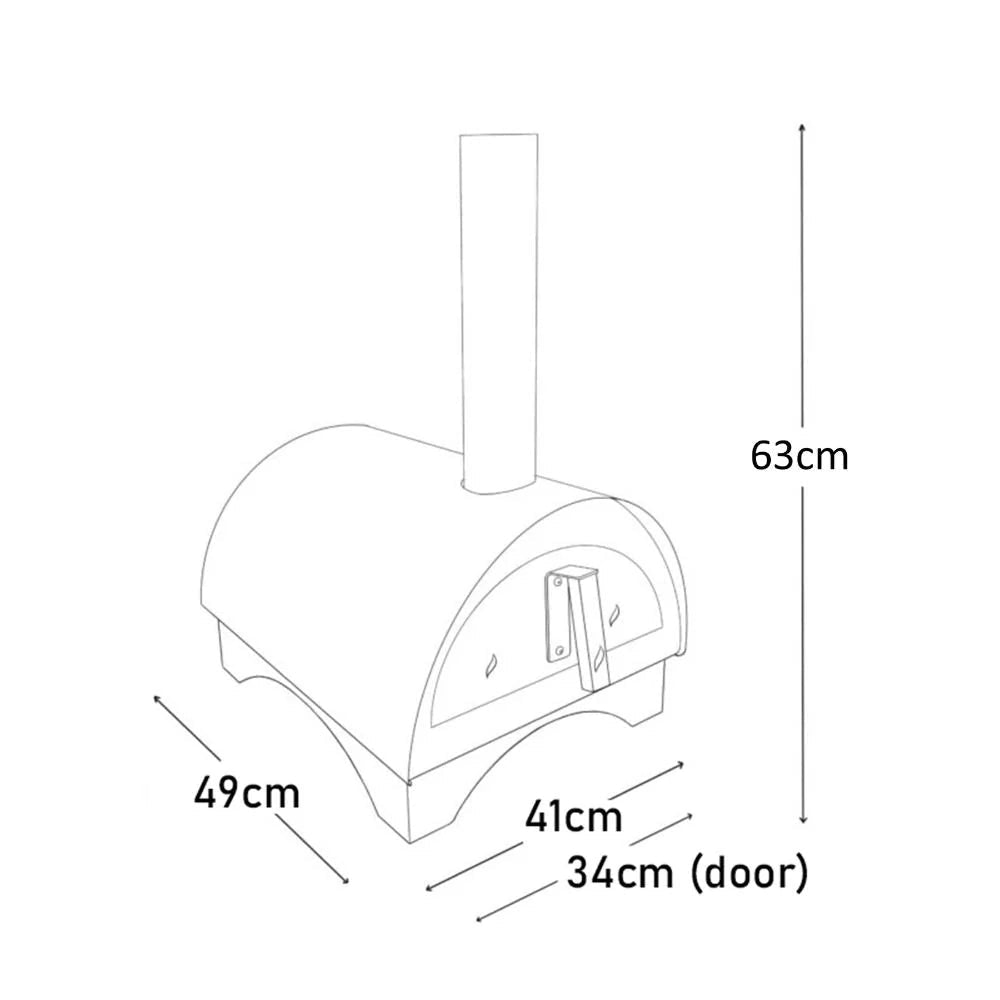 Igneus Minimo Portable Wood‑Fired Pizza Oven | MINIMO