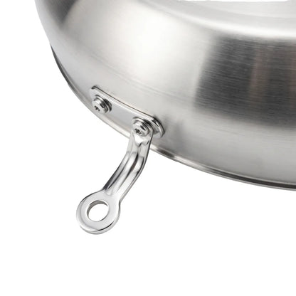 Outsunny 13 kW Gas Patio Heater with Tip‑Over Protection - Stainless Steel