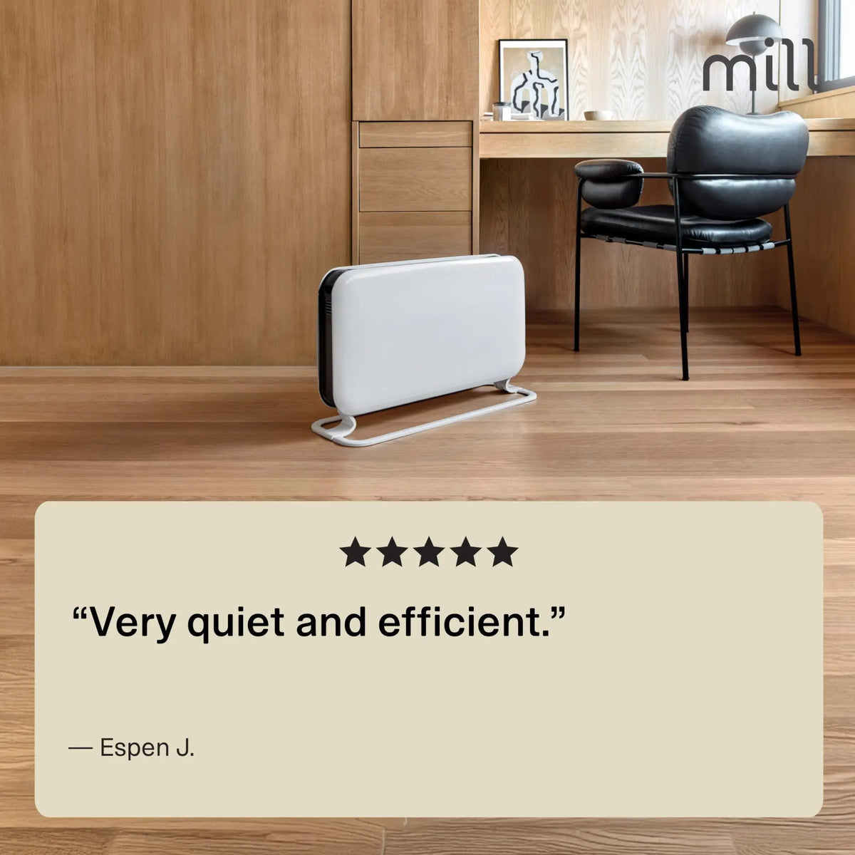 Mill Instant 2000W MEC Premium Portable Convector Heater