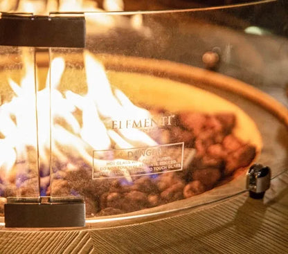 Elementi Lafite Barrel Bar Fire Table – 13.2 kW | OFG225