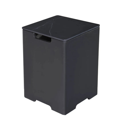 Elementi Plus Marble Porcelain Gas Bottle Cover – White or Black