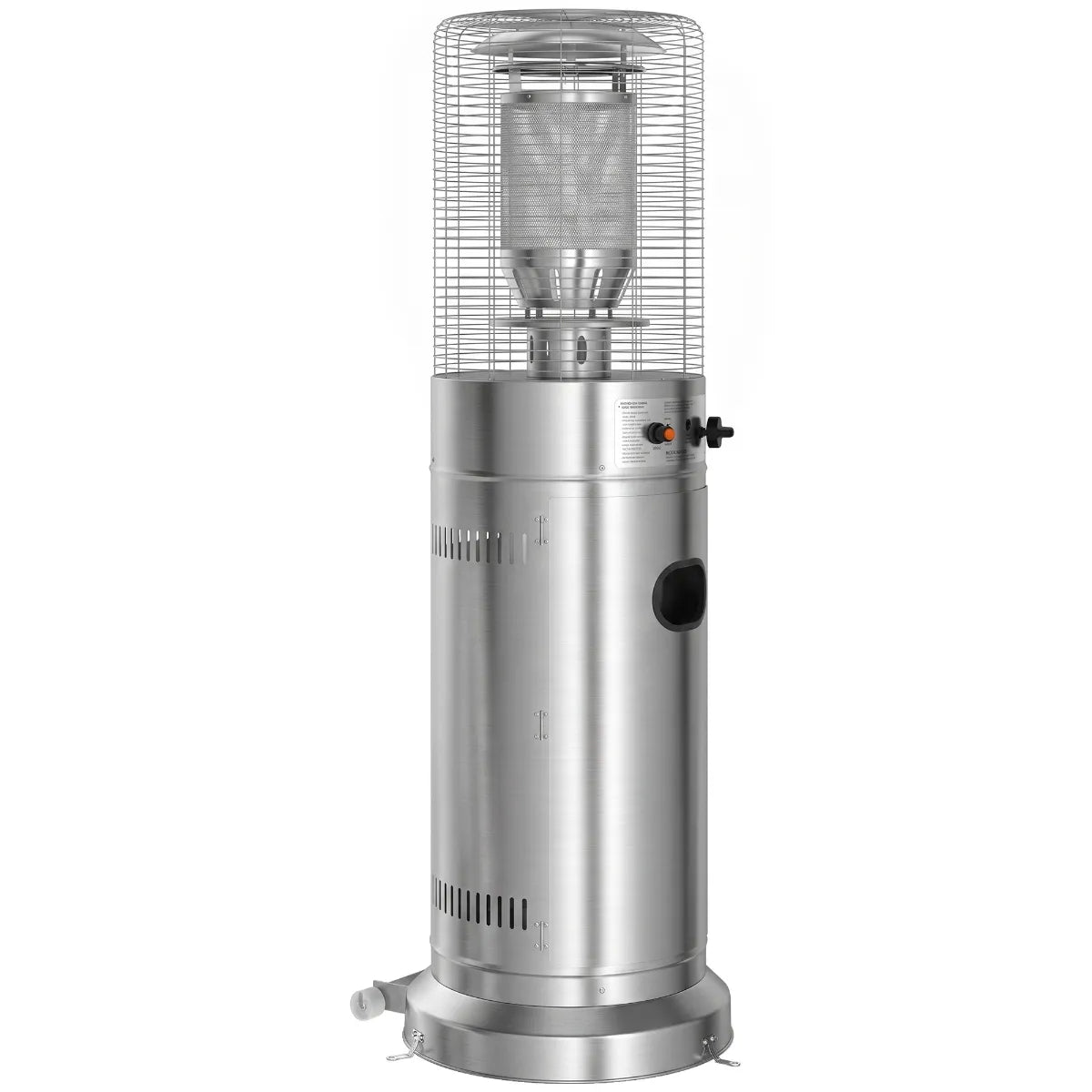 Outsunny 13 kW Gas Patio Heater with Tip‑Over Protection - Stainless Steel