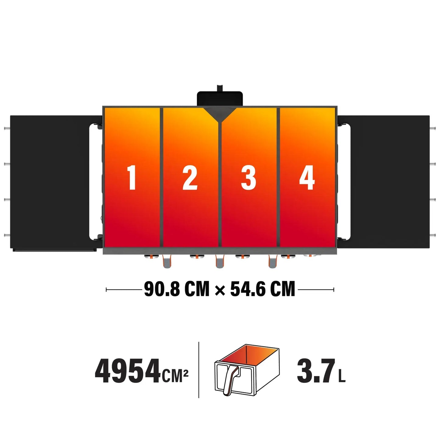 Blackstone 36" Griddle with Air Fryers | 257-1868GB