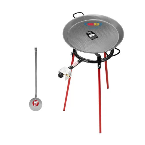 Original Paella 42cm Paella Set with Gas Burner and Skimming Spoon | K-06