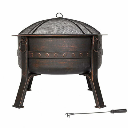 La Hacienda Brava Firepit 58528 - Fire Pits - 58528 - GardenHearth