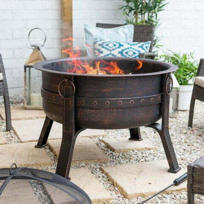 La Hacienda Brava Firepit 58528 - Fire Pits, Fireplaces, Heating