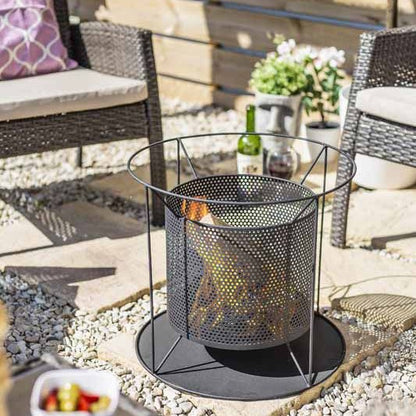 La Hacienda Kora Fire Basket / Fire Pit 56301 - Fire Pits - 56301 - GardenHearth