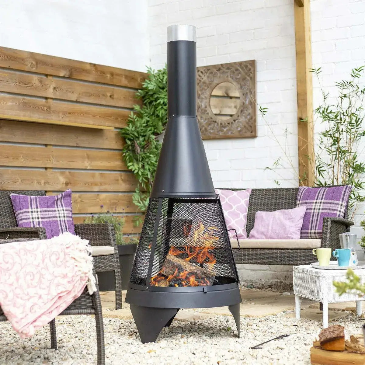 La Hacienda Mesh Colorado Extra Large Chimenea 56138
