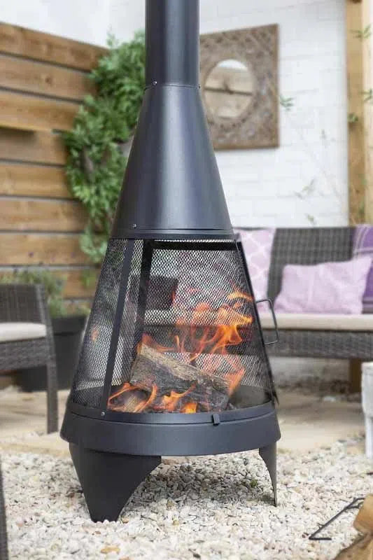 La Hacienda Mesh Colorado Extra Large Chimenea 56138 - Outdoor Fireplaces - 56138 - GardenHearth